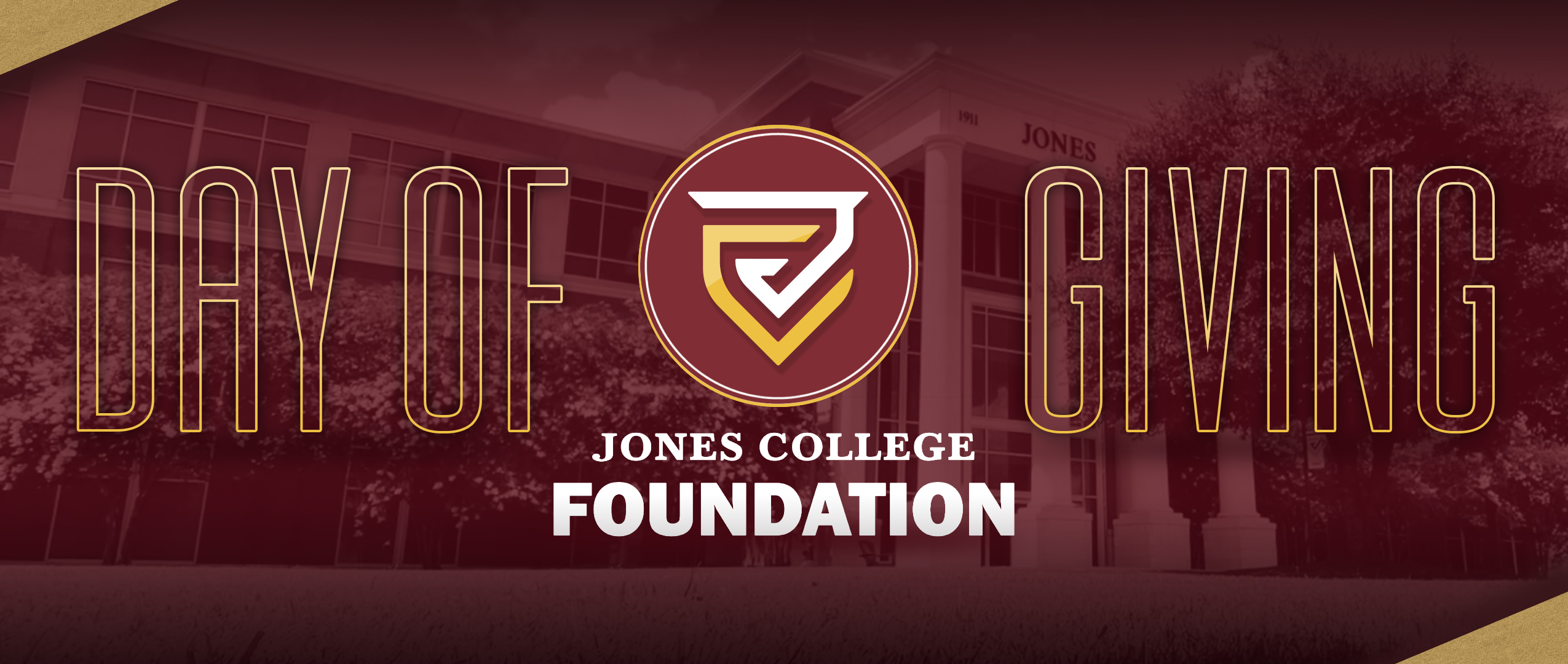 Jones College banner
